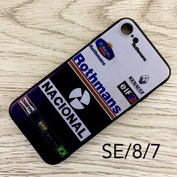 アイルトン・セナ レーシング スーツ 1994 ウィリアムズ iPhone 8 / 7 / SE ケース F1 ルノー