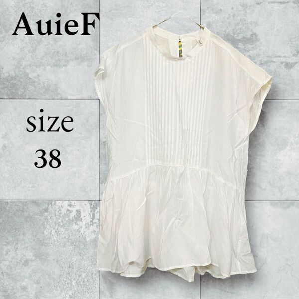 AuieF トップス レディース ブラウス ノースリーブ 38サイズ