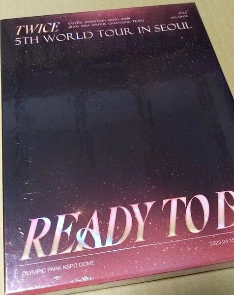即購入不可 コメントお願いします【TWICE】TWICE 5TH WORLD TOUR IN SEOUL DVD 開封済