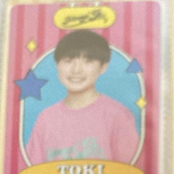 ジュニア 小山十輝 プロフィールカード