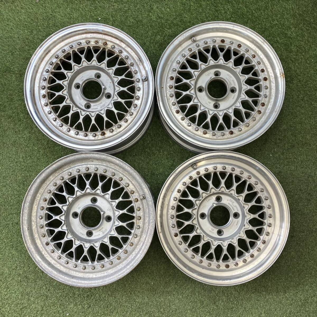 希少品 当時物 鍛造品】BBS for STROSEK 16in 8J+15 9J+20 PCD114.3 4本セット クラウン セルシオ  センチュリー セドリック グロリア 中古 ホイールのみ | パーツ販売ナンバーワン