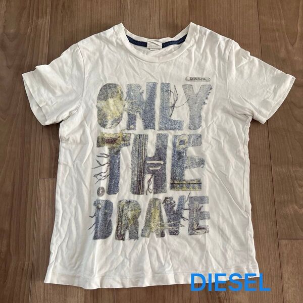 DIESEL Kids & Junior プリント半袖Tシャツカットソー 132