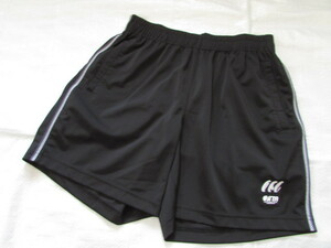  use little beautiful Yamato ping-pong TSP ping-pong half game pants black short bread men's /UNI L size JTTA