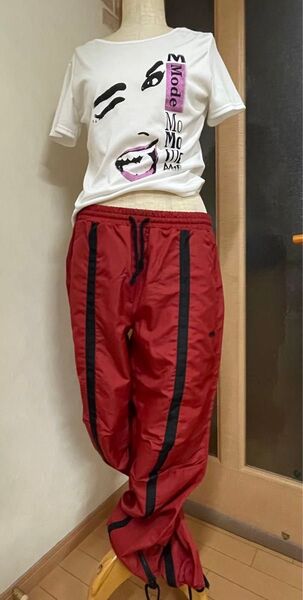 GESTS シャカシャカ生地 ダンスパンツ
