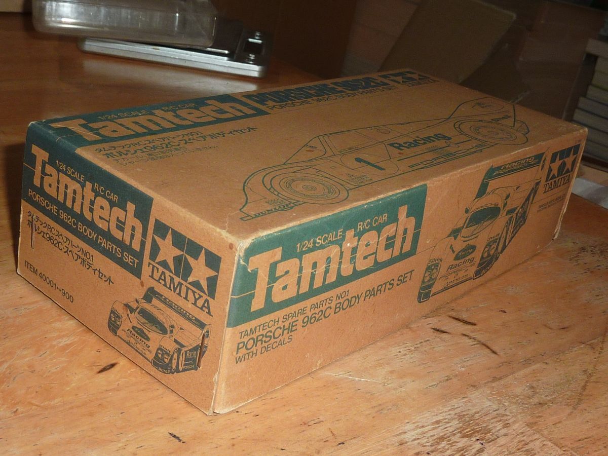 Vintage Tamiya Tamtech 1/24 BMW GTP RC race car only kit