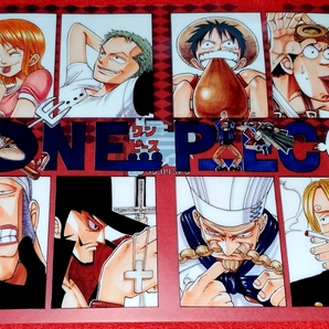 即決 ONE PIECE ワンピース 非売品 特典 20周年記念 アニバーサリー 20th ANNIVERSARY クリアファイル ④ 麦わらストア ジャンプショップの画像1