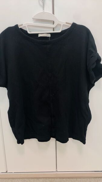 chocol raffine robe ブラック 黒 Tシャツ