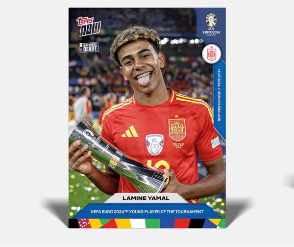 topps now LAMINE YAMAL ラミン・ヤマル