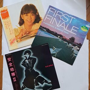 安全地帯・杉山清貴&オメガトライブ・岩崎良美 LP