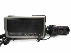 # missed retro TOSHIBA color video camera IK-1600* Toshiba lens ZL6-175A1*F1.8 17.5-105 C6×17.5#