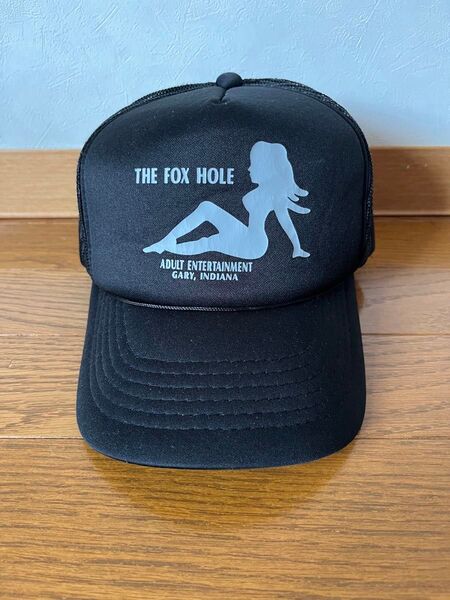 THE FOX HOLE ADULT ENTERTAINMENT GARY INDIANA メッシュキャップ 帽子 黒 SEXY