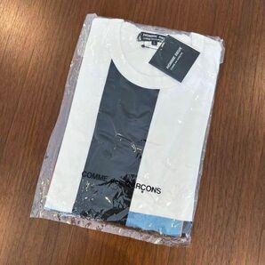 【新品】コムデギャルソン オムドゥ プリント Tシャツ