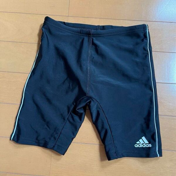 子供用 水着 adidas スイムパンツ ブラック アディダス 130
