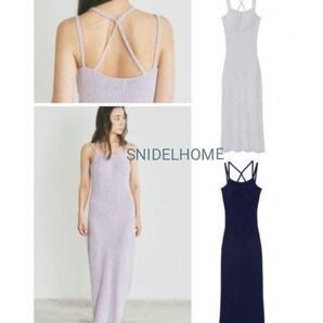 SNIDELHOME キャミソールカップインワンピース☆未使用