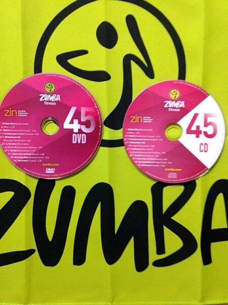 即決 ZUMBA ズンバ ZIN45 DVD & CD インストラクター専用