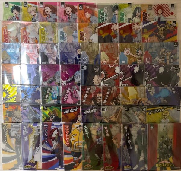 僕のヒーローアカデミア クリアカード 56枚 まとめ売り