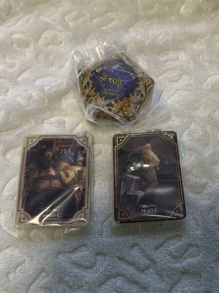 ハリーポッター魔法の覚醒 蛙チョコ アクリルチャーム デザインM ダンブルドア デザインK ハグリッド
