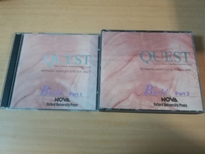 CD「NOVA ノヴァ英語教材CD QUEST Build part1&2」5枚組★