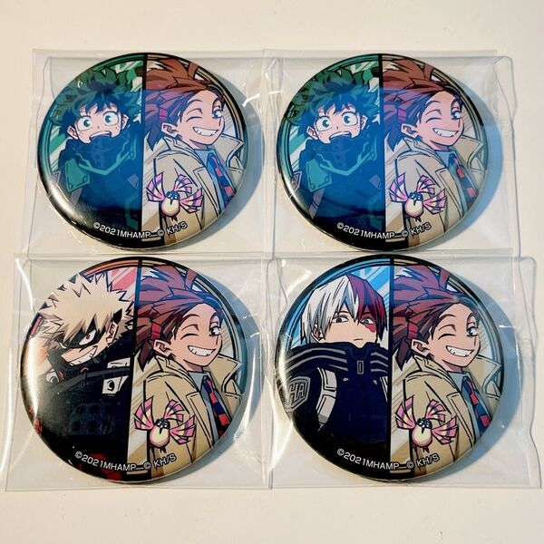 僕のヒーローアカデミア タワレコカフェ 缶バッジ