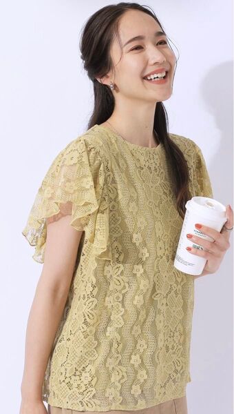 新品 DRESKIP レディース Tシャツ カットソー 半袖 レース トップス