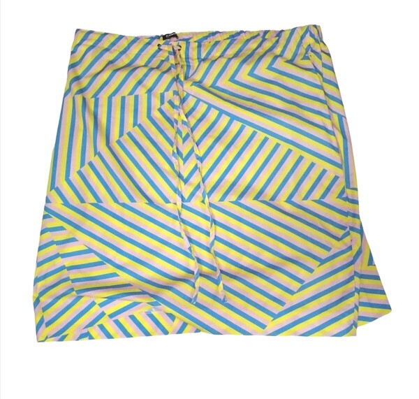 JIL SANDER Navy サイズ 32 スカート ストライプ マルチカラー 良品 イタリア製