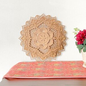 【SALE中】3Dマンダラ アート オブジェ ウォールアート タイプA 1枚