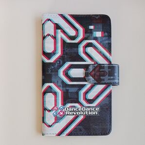 ダンスダンスレボリューション スマホケース iPhoneケース スマホマルチケース 手帳型 ヴィレッジヴァンガード 限定 未使用