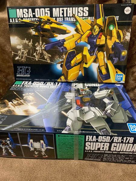 HGUC メタス スーパーガンダム セット 未組立 バンダイ ガンプラ