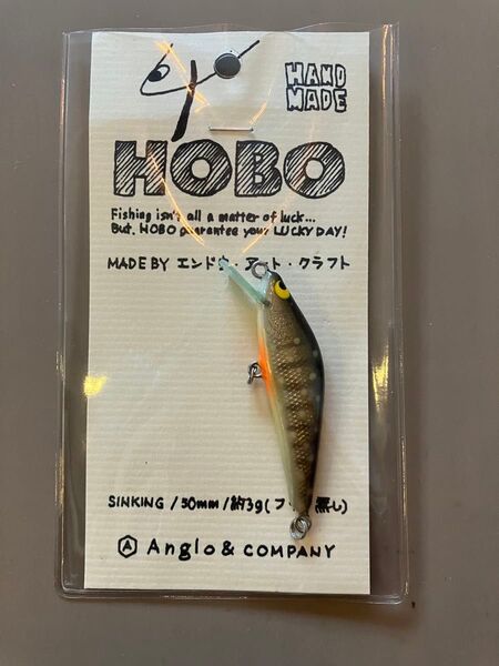 Anglo&company アングロ&カンパニー ホーボー HOBO50S ハンドメイドミノー
