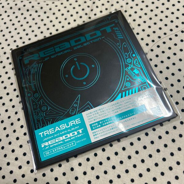 TREASURE CD/REBOOT -JP SPECIAL SELECTION- 24/2/21発売 【オリコン加盟店】