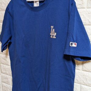 ロサンゼルスドジャース ブルー タグ付 即納 Tシャツ 半袖Tシャツ 未使用 スポーツ