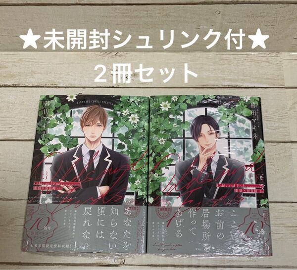 【未開封シュリンク付】Odds and Ends オッズアンドエンズ 薬袋×奈良崎 上下 暮田マキネ 2冊セット