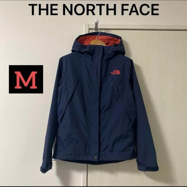 THE NORTH FACE ザ・ノースフェイス スクープジャケット NPW61240 ネイビー×ピンク レディース Mサイズ