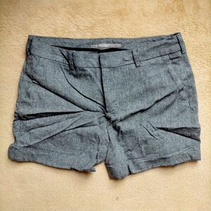ザラ ZARA ショートパンツ 灰色グレー スペイン製