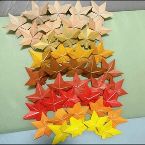 紅葉 おりがみ 40個セット