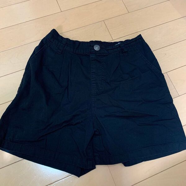 ハーフパンツ 黒 150 子ども kids