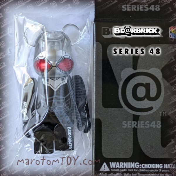 ベアブリック48★ベアブリック シリーズ48 シークレット 裏【HERO ブラックマンタ】★BE@RBRICK SERIES 48