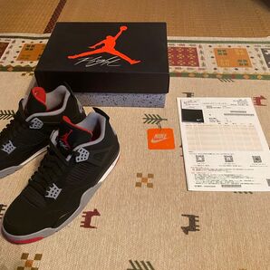 Nike Air Jordan4 Retro"Bred"(2019)
