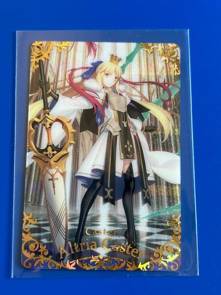 FGO ウエハース カード アルトリア・キャスター スリーブ保管品