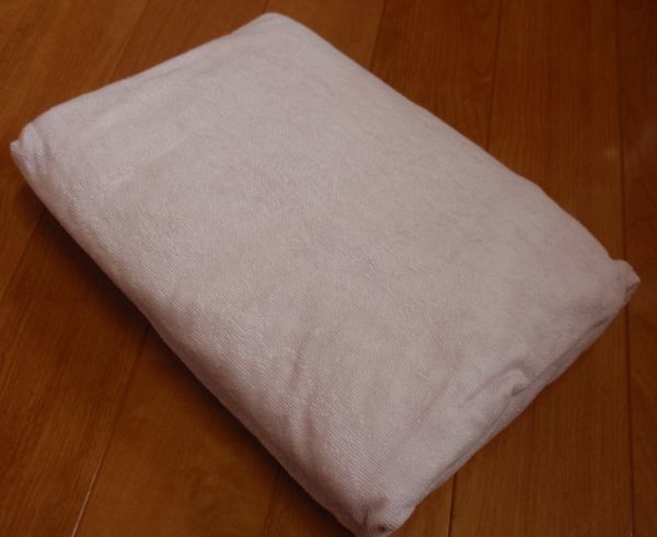 残し品処分♪西川リビング日本製！パイル地！ベッドフィッティパックシーツ♪ボックス