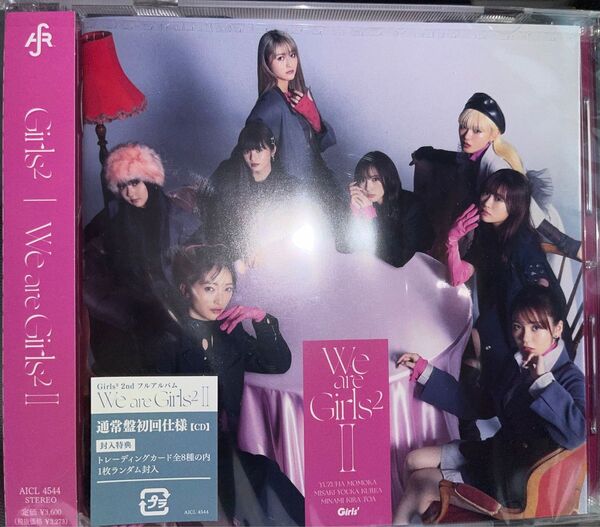 通常盤 (初回仕様) トレカ封入 Girls2 CD/We are Girls2 - II - 定価3600円