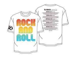 Tシャツ グラデーション（Ｍサイズ）／ROCK IN JAPAN 2019／ロッキン／ロックインジャパン2019