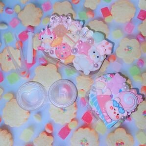 ゆめデコ☆コンタクトレンズケース&ピルケース 1