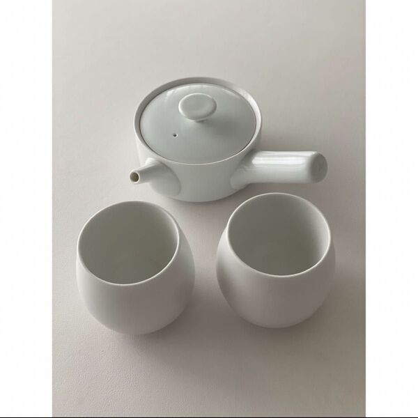 224porcelain 湯呑・急須セット 茶器 茶器セット 美品
