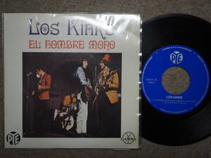 The Kinks-Apeman* Mexico Orig.4 искривление ввод EP