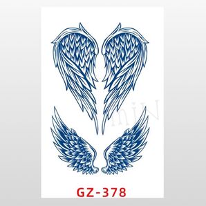 ジャグアタトゥーシール*GZ-378 羽根 翼