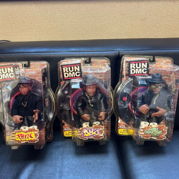 激レア RUN DMC フィギュア 3人セット 未開封