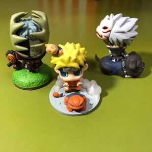 NARUTO 疾風伝 ぷちきゃらランド ナルト カカシ ゼツ&トビ セット