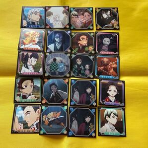 鬼滅の刃シール20枚(ダブりあり)マクドナルドのシール6枚 合計26枚