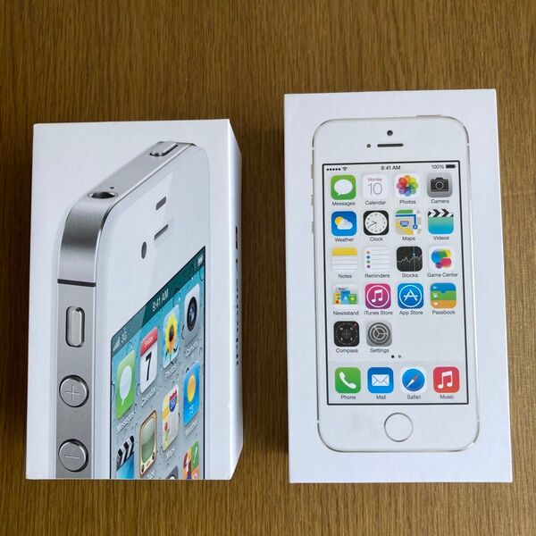 【空箱】iPhone4s、iPhone 5sケースのみ